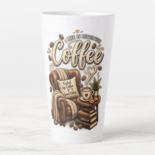 Koffieliefhebber – Het Leven Is Beter Met Koffie Latte Mok