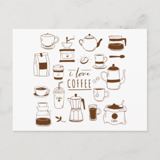 Koffieliefhebber Kaart - Cafeïneverslaafde -Cup -B