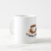 Koffieliefhebber Koffiemok (Voorkant links)