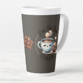 Koffieliefhebber Latte Mok (Rechterhoek)