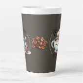Koffieliefhebber Latte Mok (Voorkant)