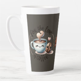 Koffieliefhebber Latte Mok