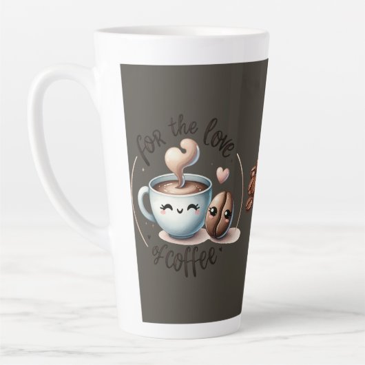 Koffieliefhebber Latte Mok (Links)