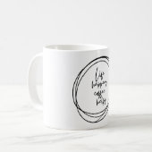 Koffieliefhebber Mok - Maar eerst, koffie (Voorkant links)