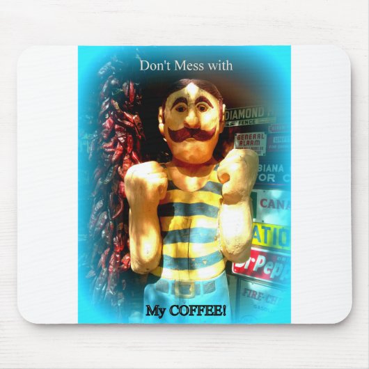 koffieliefhebber muismat (Voorkant)