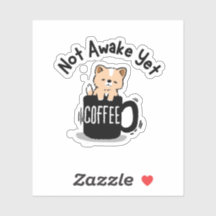 Koffieliefhebber Niet Wakker Nog