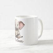 Koffieliefhebber Olifant Mok (Voorkant rechts)