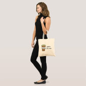 Koffieliefhebber Ontwerp 100% Verslaafde Cafeïne Tote Bag