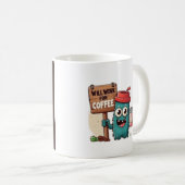 Koffieliefhebber Paradise: Sip, Relax, Repeat Koffiemok (Voorkant rechts)