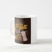 Koffieliefhebber Paradise: Sip, Relax, Repeat Koffiemok (Voorkant links)