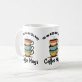  koffieliefhebber Rustic Café Esthetische Kunst Koffiemok (Voorkant links)