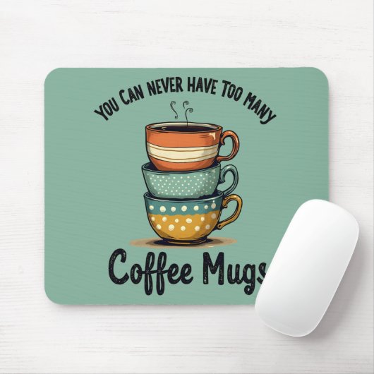  koffieliefhebber Rustic Café Esthetische Kunst Muismat (Met muis)