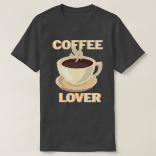 Koffieliefhebber – Schattig en knus voor cafeïne l T-shirt