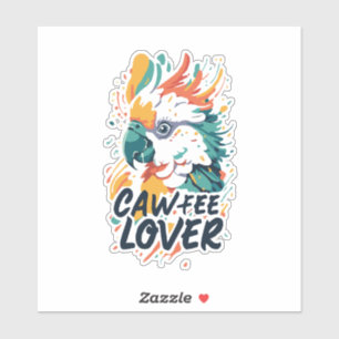 Koffieliefhebber Sticker