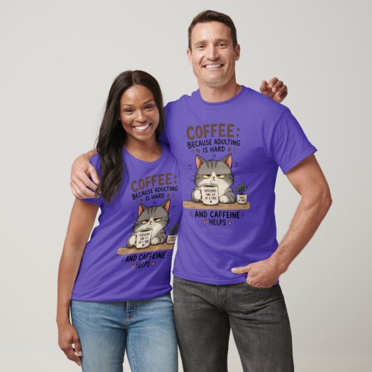 Koffieliefhebber T-shirt (Unisex)