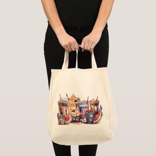 Koffieliefhebber Tas of boodschappentas (Voorkant (product))