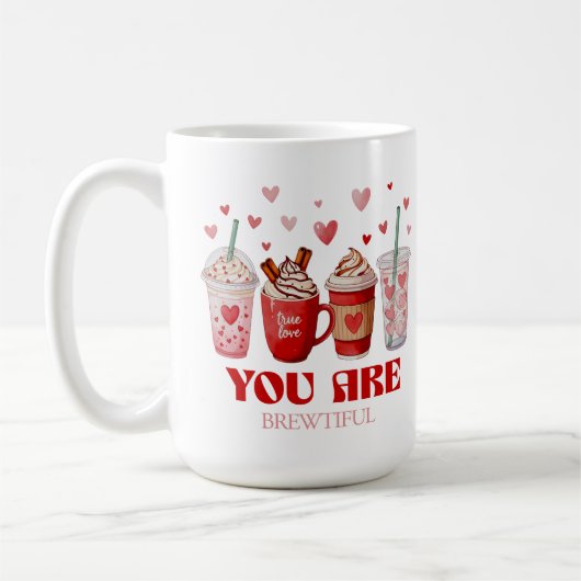 Koffieliefhebber Valentijnsdag Koffiemok (Links)