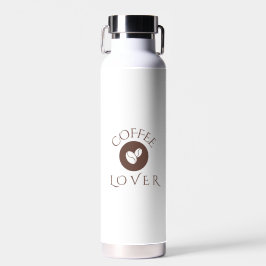 Koffieliefhebber Worp Kussen – Knus Woondecoratie Waterfles