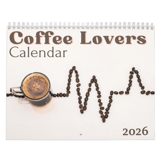 Koffieliefhebbers 2026 Agenda Kalender (Hoes)
