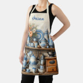 Koffieliefhebbers  blauw schort (Insitu)