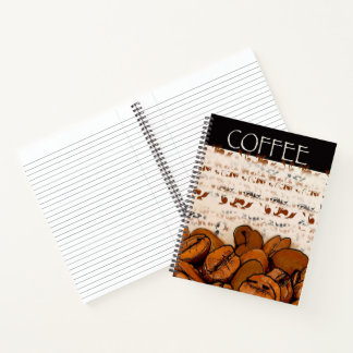 Koffieliefhebbers dagboek notitieboek
