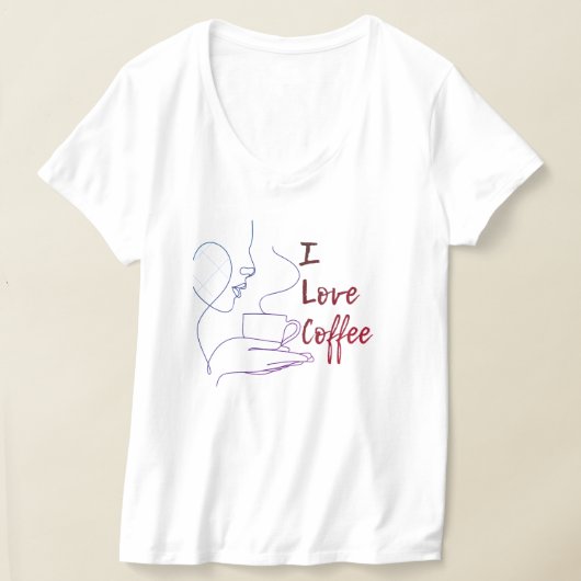 Koffieliefhebbers en liefhebbers van alle soorten  t-shirt (Laagn)