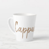 Koffieliefhebbers espresso latte mok (Linkerhoek)