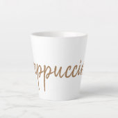 Koffieliefhebbers espresso latte mok (Voorkant)