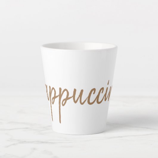 Koffieliefhebbers espresso latte mok (Voorkant)