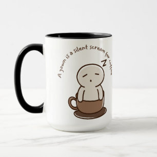Koffieliefhebbers Expressieve Mok