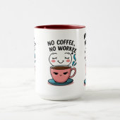 Koffieliefhebbers Funny Coffee Mok voor Workaholic (Midden)