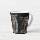 Koffieliefhebber's Gift - Zwarte koffie altijd het Latte Mok (Rechterhoek)