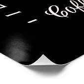 Koffieliefhebbers grappige Valentijnsdag quotes Perfect Poster (Hoek)