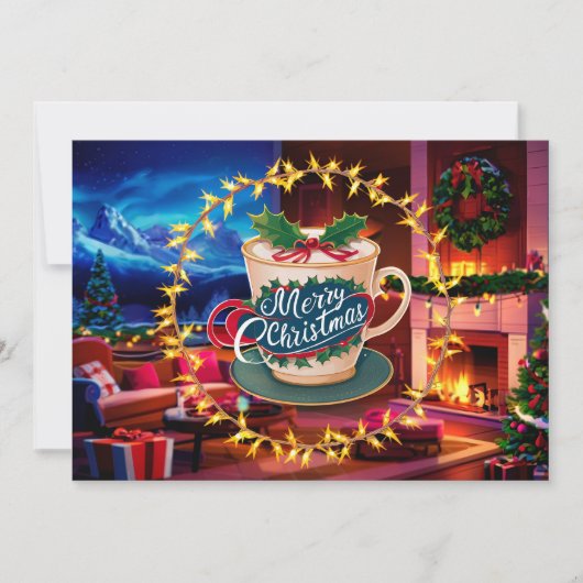Koffieliefhebbers Kerst Kaart #13 (Voorkant)