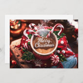 Koffieliefhebbers Kerst Kaart #14 (Voorkant / Achterkant)