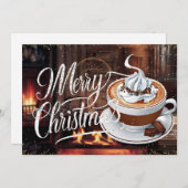 Koffieliefhebbers Kerst Kaart #16 (Voorkant / Achterkant)