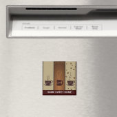 Koffieliefhebbers Koelkast Magnet (Insitu (Vaatwasser))