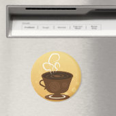 Koffieliefhebbers Koelkast Magnet (Insitu (Vaatwasser))