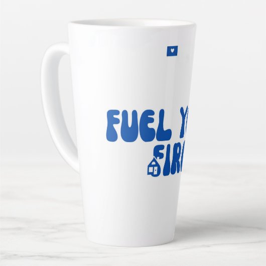 Koffieliefhebbers Latte Mok (Linkerhoek)