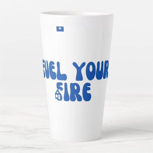 Koffieliefhebbers Latte Mok (Voorkant)