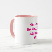 Koffieliefhebbers mok (Voorkant links)