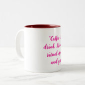 Koffieliefhebbers mok (Voorkant links)