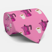 Koffieliefhebbers Stropdas (Opgerold)