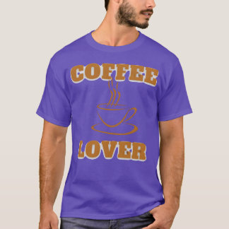 Koffieliefhebbers vrienden t-shirt