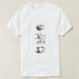 Koffieliefhebberset T-shirt