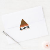 Koffielijnen sticker (Envelop)