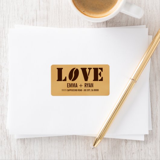 KoffieLOVE Etiket (Insitu)