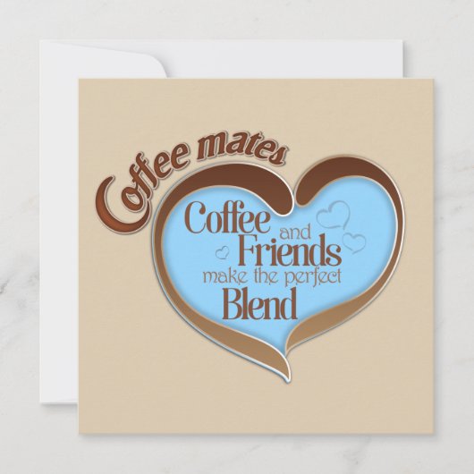 Koffiemaatjes Kaart (Voorkant)