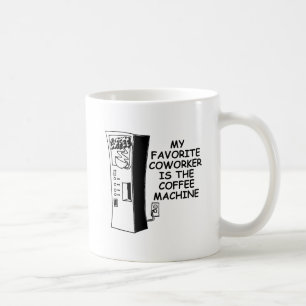 Koffiemachine Medewerker Funny Mug Koffiemok