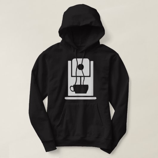 Koffiemachinekabels, uniform hoodie (Design voorkant)